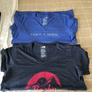 (2) Womens XL Slim Fit T-Shirts